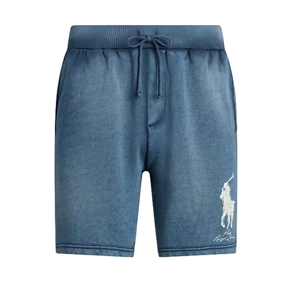 Polo Ralph Lauren Mens Fleece Shorts‎ Size 4XB Clancy Blue Big Pony NWT